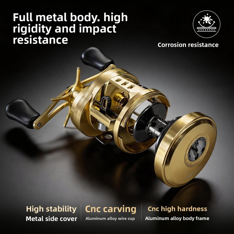 Ice Fishing Reel - Chi Ren Professional Fishing Drum Reel