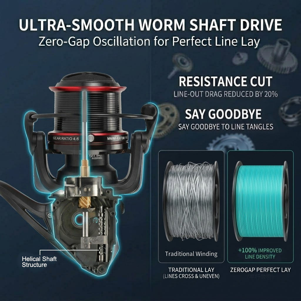 CAZULO Long Cast Spinning Reel - огляд і ціна Surf Reel