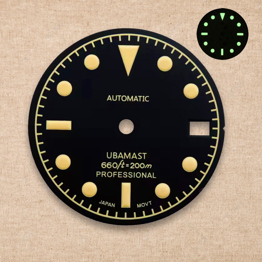 28.5mm S Logo Retro dial Green - огляд і ціна Reel Case
