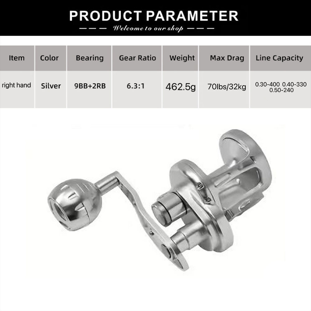 Saltwater Trolling Reel High S - огляд і ціна Surf Reel