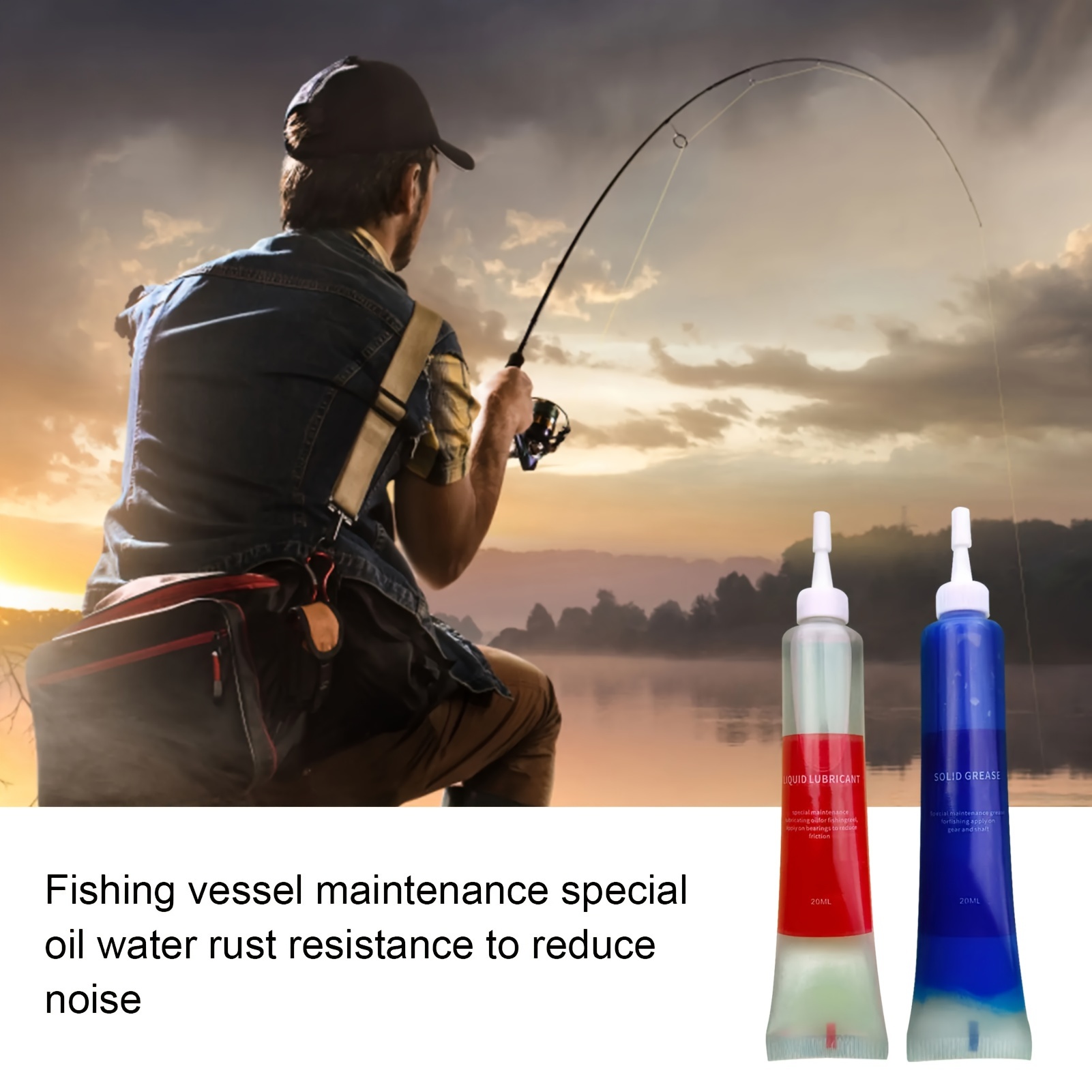 4pcs Fishing Wheel Maintenance - огляд і ціна Reel Lubricant
