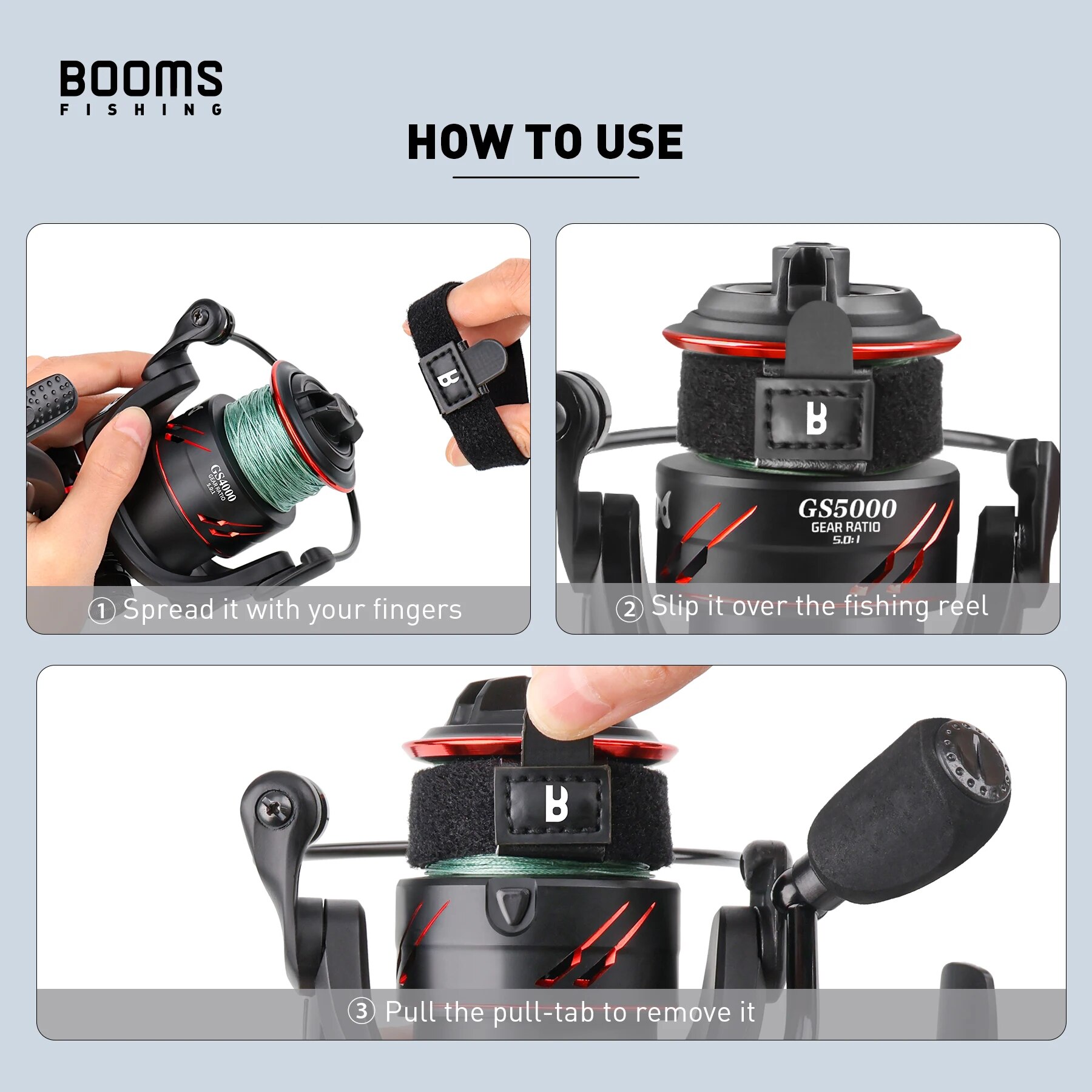 Booms Fishing SB1 4Pcs Spinnin - огляд і ціна Fly Reel